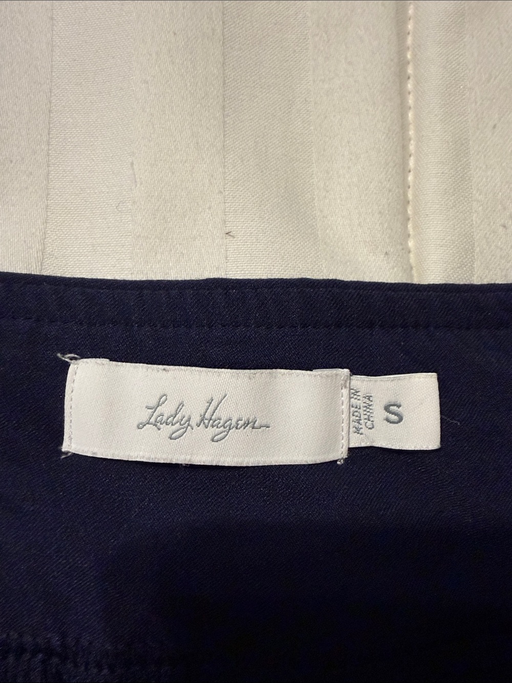 Lady Hagen Navy Active Mini Skort with Side Slits - Picture 2 of 4